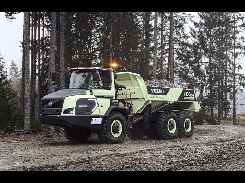 Volvo brings full electric range, Hydrogen ADT prototype and technology solutions to Intermat Paris