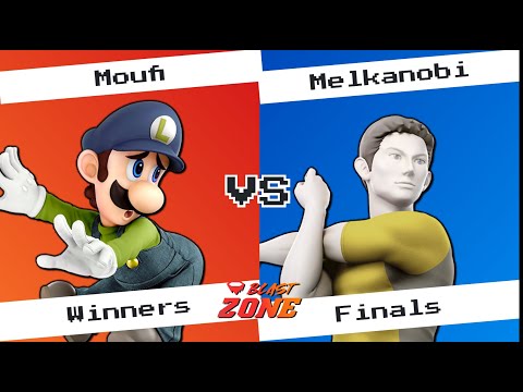 Moufi (Luigi) vs Melkanobi (Wii Fit Trainer) - BLAST ZONE TOURNAMENT #5 - Winner Finals