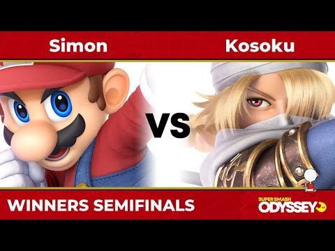SSO 39 - Simon (Mario) VS Kosoku (Sheik) - Winners Semifinals - SSBU