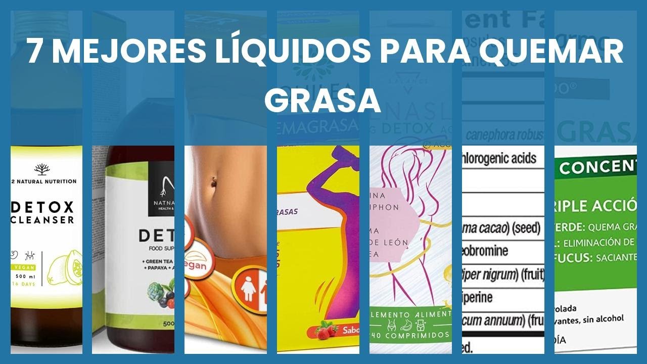 Liquido quema grasa: 7 mejores líquidos para quemar grasa
