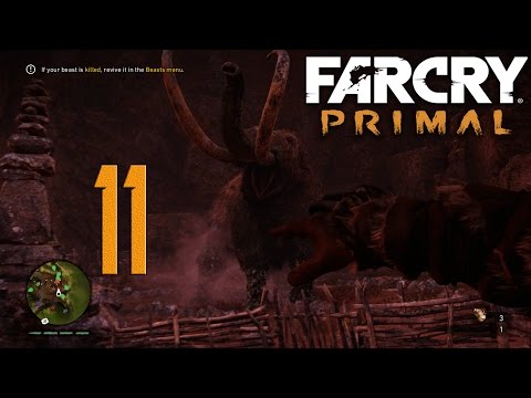 Farcry Primal Walkthrough episode 11 - MAMMOTH ATTACK!?