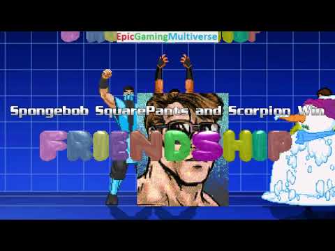 Mortal Kombat Characters And SpongeBob SquarePants VS Doomsday In A MUGEN Match / Battle / Fight