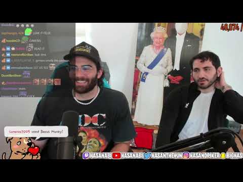 2/2 HasanAbi October 21, 2021 – Steven Crowder is a terrible Comedian, Felix Biederman Visits