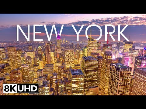 New York 8K VIDEO ULTRA HD 60FPS - Capital of The World [NYC]