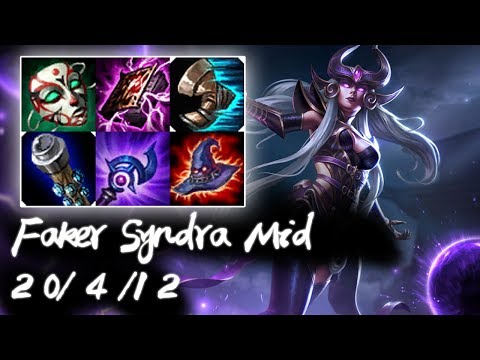 Faker Syndra Mid vs Ekko | Korea High Elo Replays