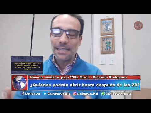 Nuevas medidas en Villa María