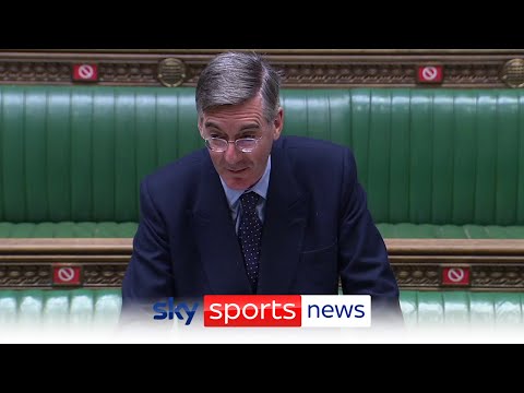 Jacob Rees-Mogg recites John Barnes' World in Motion rap in the House of Commons