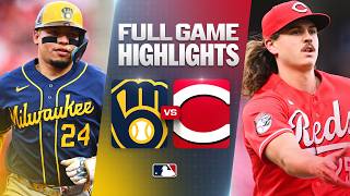 BREWERS vs. REDS Full Game Highlights (6/24/26) | MLB Highlights