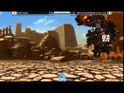 EVO2014 KOFXIII Pools - MCZ Tokido vs Violent Kain