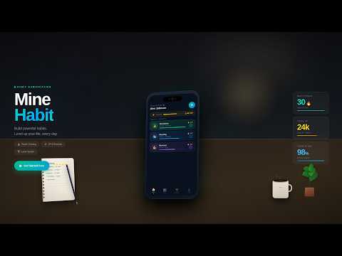 MineHabit - Habit Tracker video thumbnail