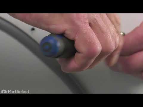 Whirlpool Dryer Repair - How to Replace the Door Handle (Whirlpool # WP3405184)