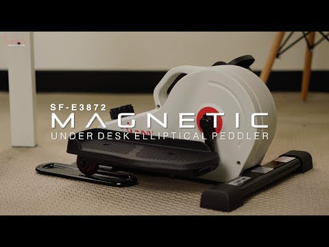 Sunny Health & Fitness SF-E3872 Magnetic Under Desk Elliptical