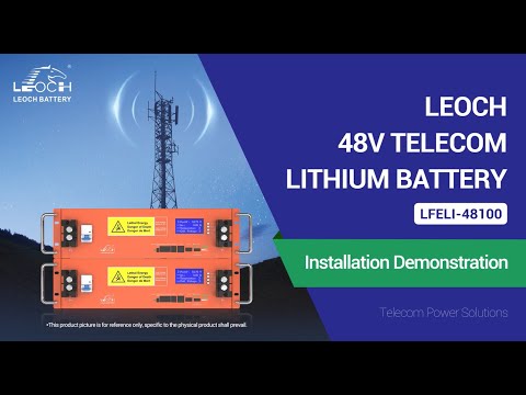 How to Install LEOCH 48V Telecom Lithium Battery | Step-by-Step Tutorial