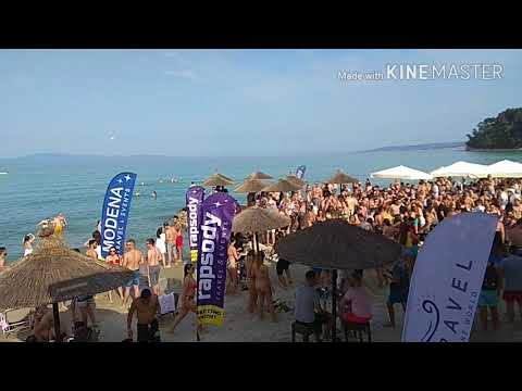 Beach party kallithea halkidiki , ( Sea to see+ Papua)
