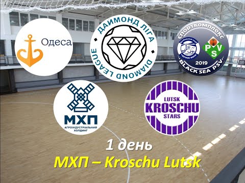 1 день: МХП - Kroschu Lutsk, V Всеукр. кубок з футзала Даймонд ліга "Одеса 2020" , огляд гри