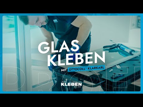 Glas kleben mit OTTOCOLL® KLARKARL