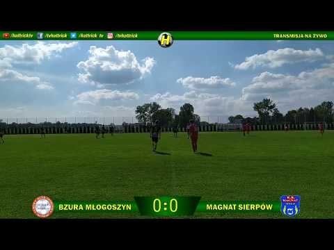 Bzura Młogoszyn vs Magnat Sierpów - 25.05.2019 godz. 16.00 - retransmisja meczu A klasy część 1
