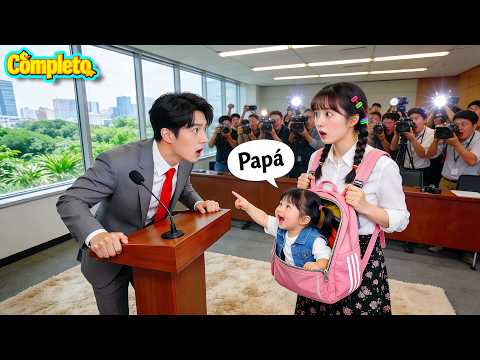 ¡CEO Acaba De Decir Que Es Infértil! ¡De Pronto, Niño Sale De Mochila De Estudiante Y Grita “Papá”!