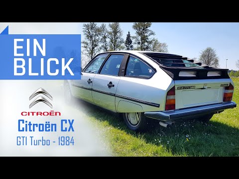 Citroën CX GTI Turbo 1984 - Klassiker mit Charakter und Eigensinn - Vorstellung, Test & Kaufberatung