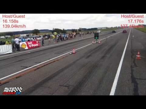 Host/Guest vs. Host/Guest Drag Race 1/4M (402m), Kámen u Pacova, 8.7.2017, automotosprint.cz