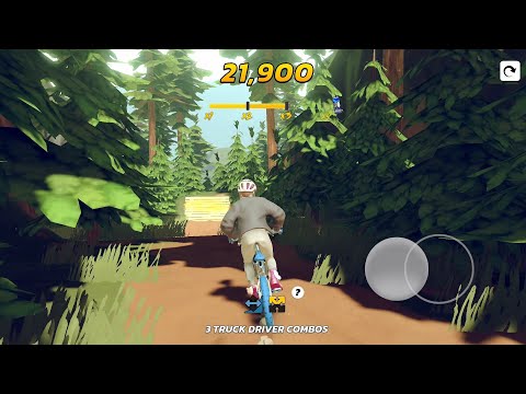 Touchgrind BMX 3: Rivals Lumber Track Complete Gameplay Walkthrough