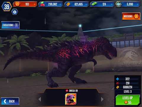Omega 9 boss Jurassic world the game
