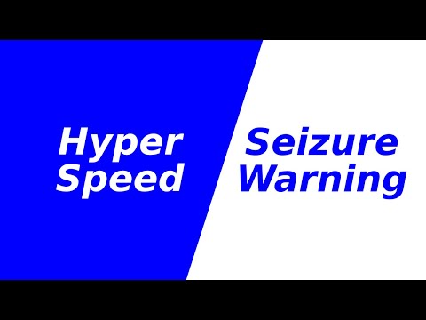 Hyper Speed Flashing Color Changing - White Blue Screen [10 Minutes SEIZURE WARNING]