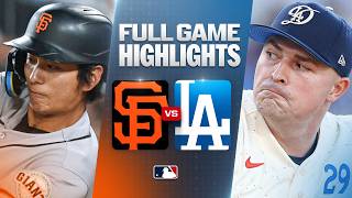 [검증마트]9월20일 샌프란시스코 LA다저스 MLB 하이라이트
