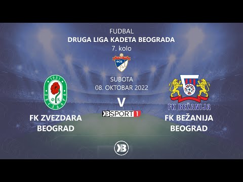 Kadeti: FK Zvezdara (Beograd) - FK Bežanija (Beograd) | 08.10.2022
