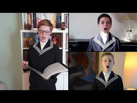 THOMANERCHOR Leipzig (in den Familien aufgenommen): "Herr Christ, der einig Gotts Sohn"