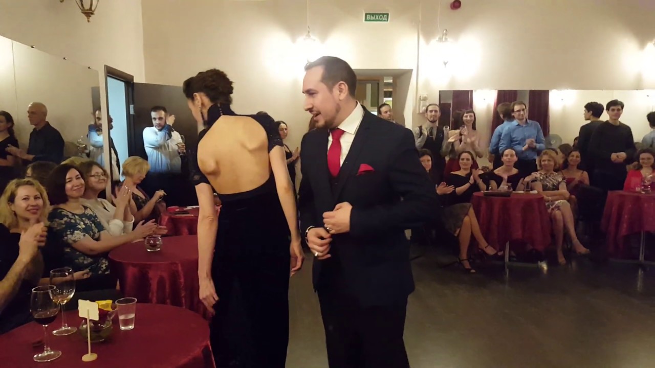 Sebastian Albano & Elvira Lambo @ Milonga "El Salon" 3/3