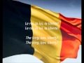 Belgian National Anthem - "La Brabançonne" (FR/DE/NL/EN)