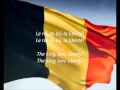 Belgian National Anthem - "La Brabançonne" (FR/DE ...