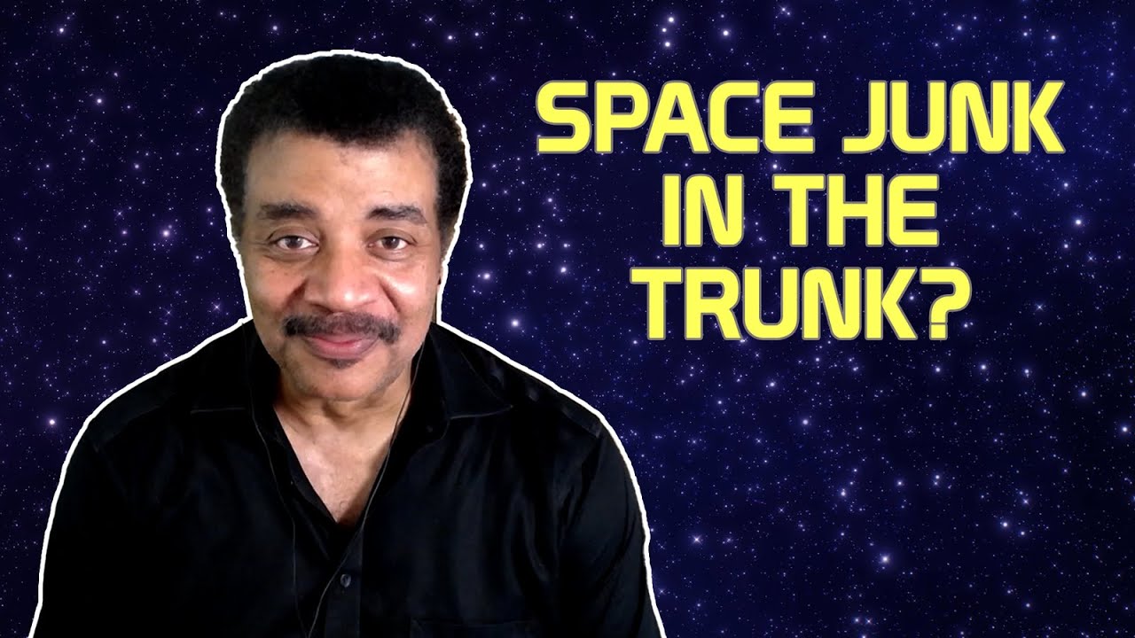 video play image of neil degrasse tyson for space junk in the trunk 