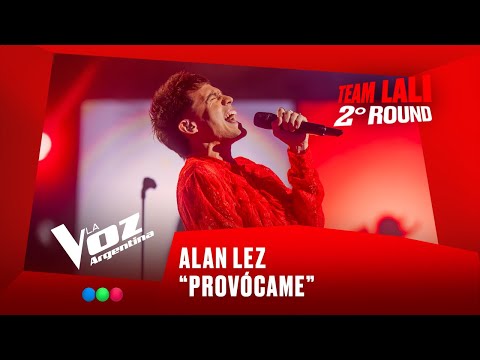 Alan Lez - "Provócame" - Team Lali - 2° Round - La Voz Argentina 2025