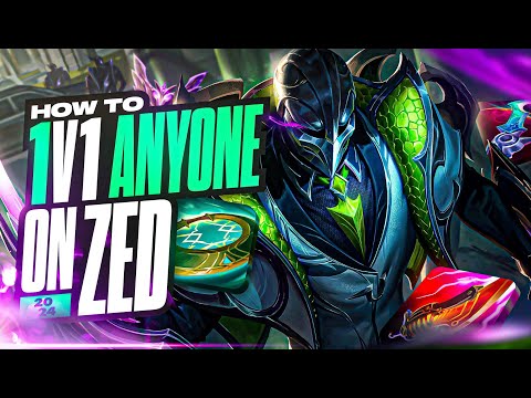 ZED 1vs1 GUIDE (Solokill Any Opponent)