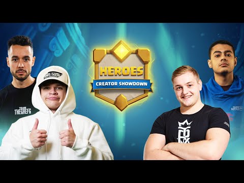 HEROES : Creator Showdown | BANNER Y RECOMPENSAS GRATIS PARA TODOS | #clashroyale