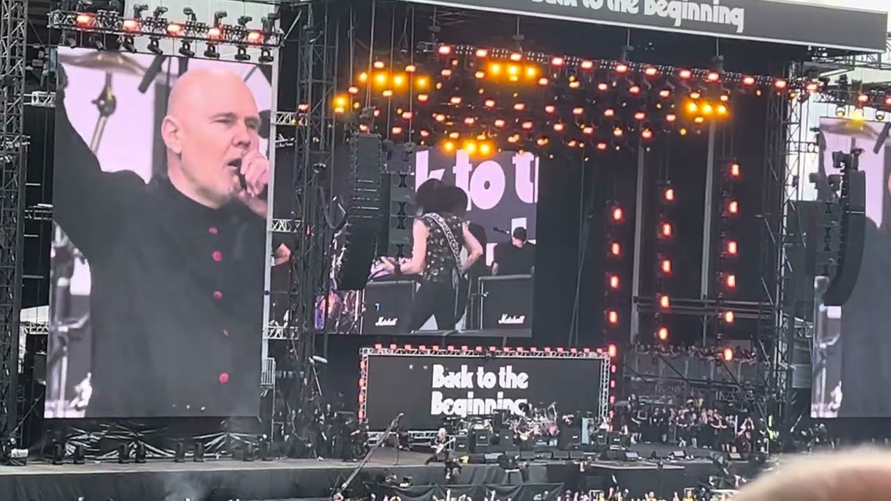 Billy Corgan + - Breaking The Law (Back To The Beginning, Villa Park, Birmingham 5th July 2025) - YouTube