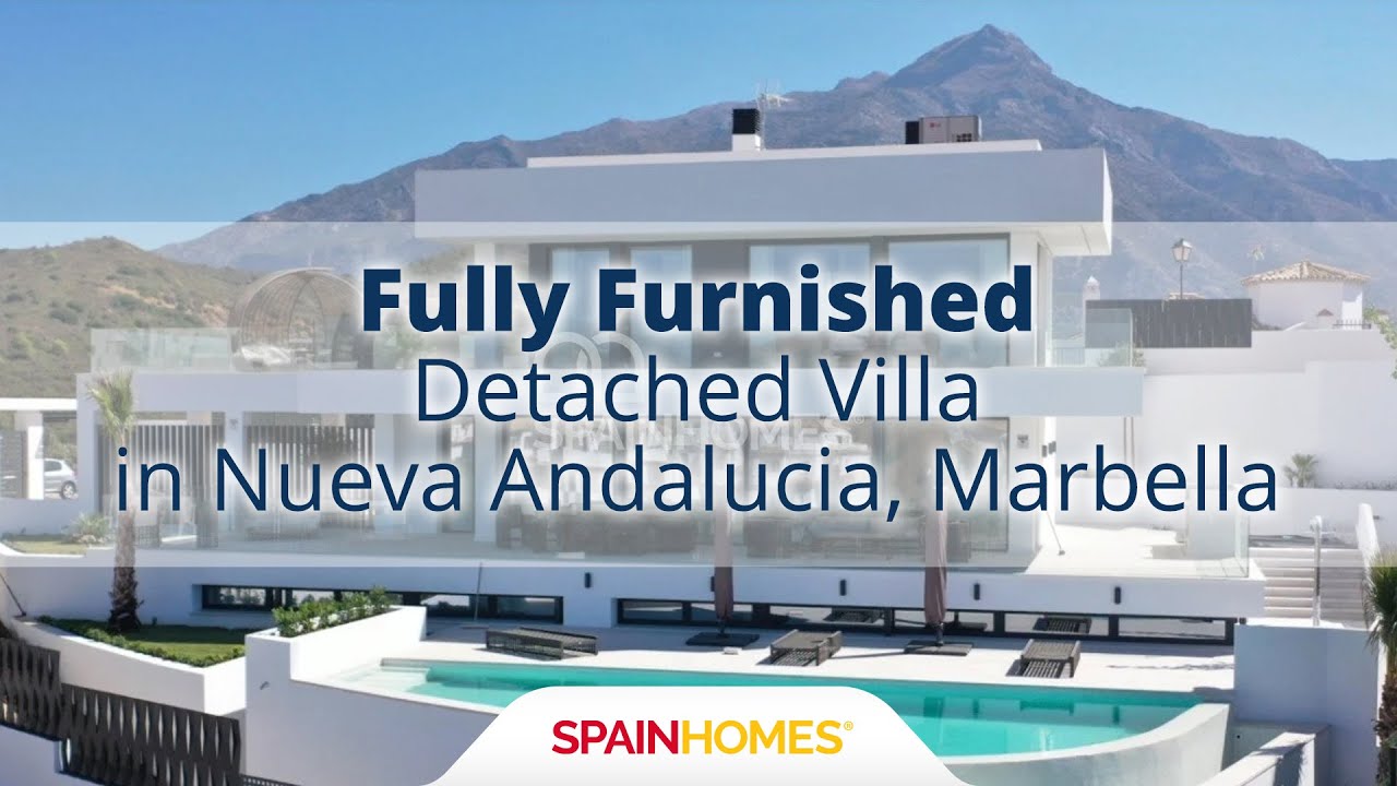 Vollständig möblierte Villa in Nueva Andalucia, Marbella