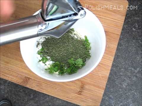 Polish Meals - Creamy Dill Lemon Sauce - Dip - Dressing