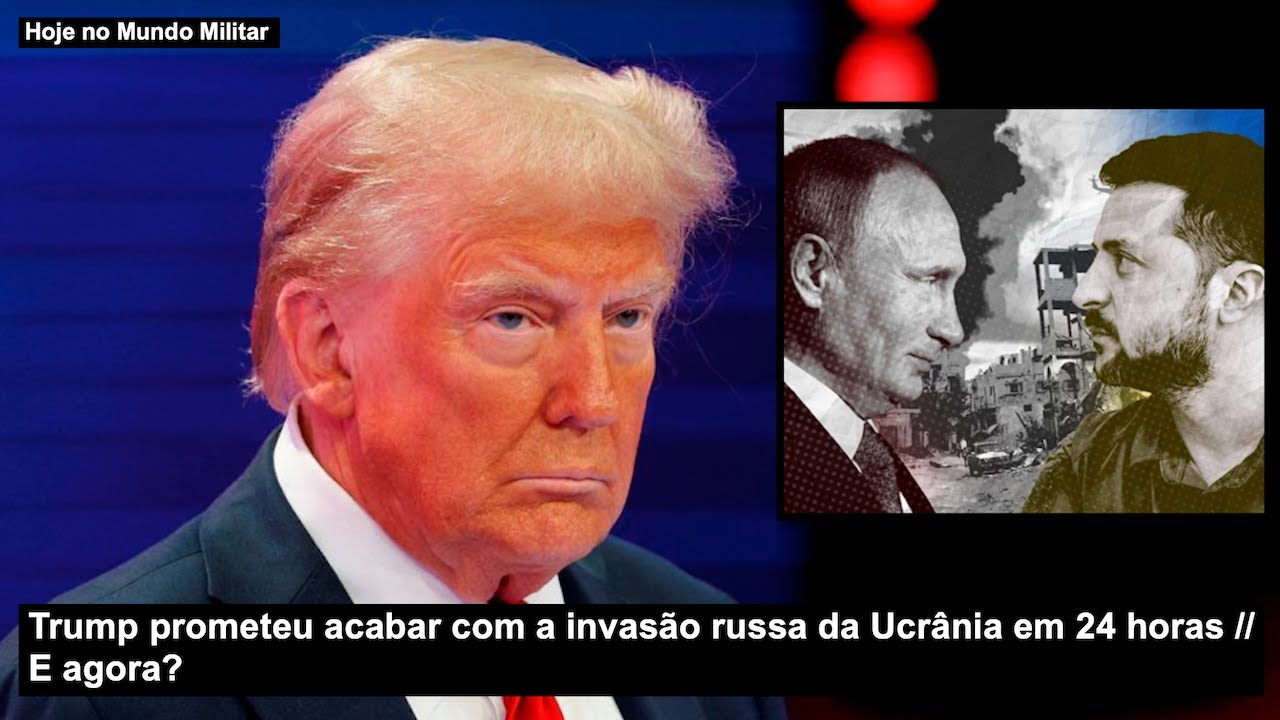 Trump prometeu acabar com a invasão russa da Ucrânia em 24 horas – E agora?