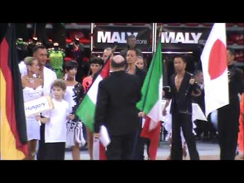 WDSF World Chiampionship Senior I Latin Rouen 01.12.2012- Presentazione-Vincenzo Cipriani-
