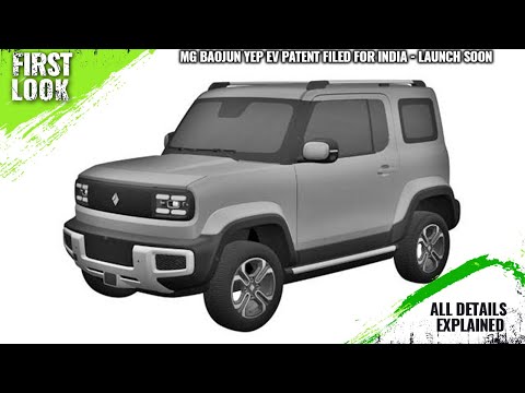 Thumbnail for MG 3-door Baojun Yep EV SUV Design Patent Filed In India - 300 Km Range - Explained All Details by Baojun Yep