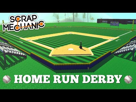 Scrap Mechanic Gameplay- EP- 145 Home Run Derby Challenge