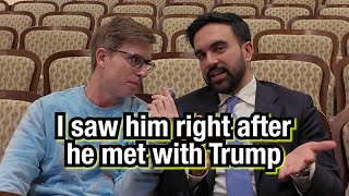 Zohran talks to me about meeting with Trump