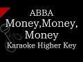 【Karaoke Instrumental】Money,Money,Money / ABBA【Higher Key】