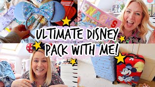 ULTIMATE FAMILY PACK WITH ME TO DISNEY! ✈️🏰