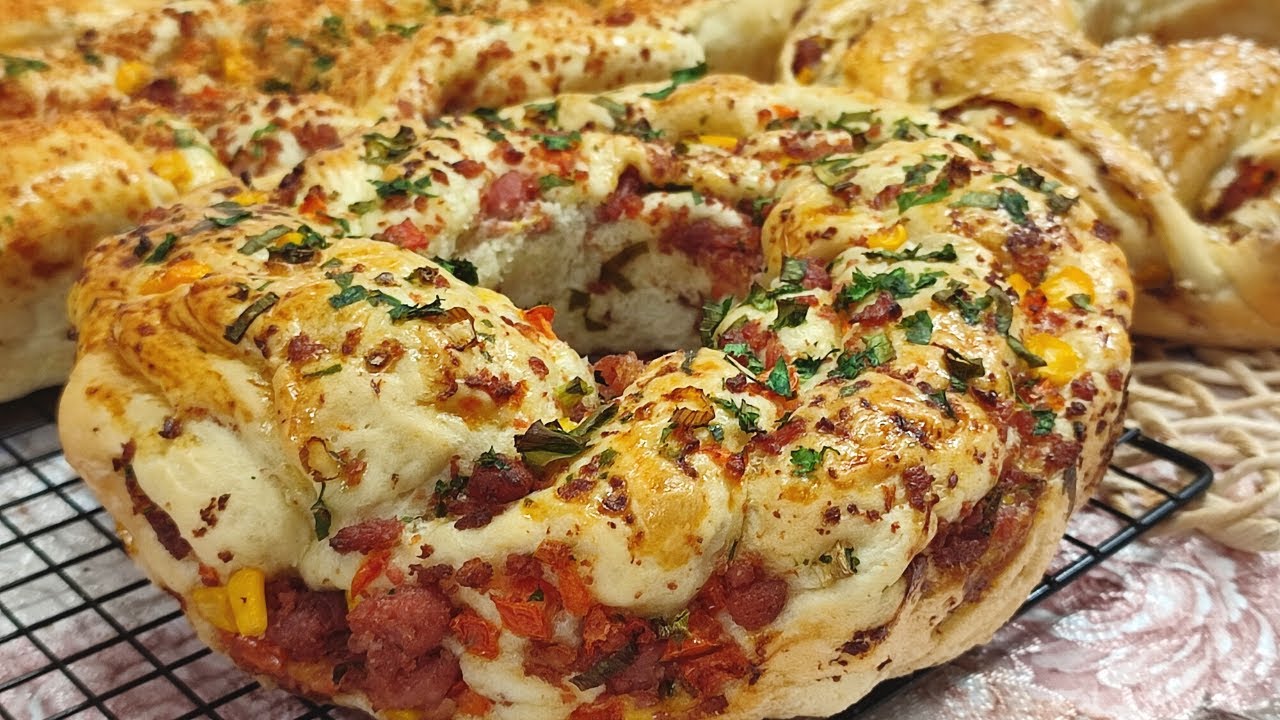 A MELHOR RECEITA DE PÃO DE LINGUIÇA QUE VOCÊ VERÁ |#kdeliciacozinha