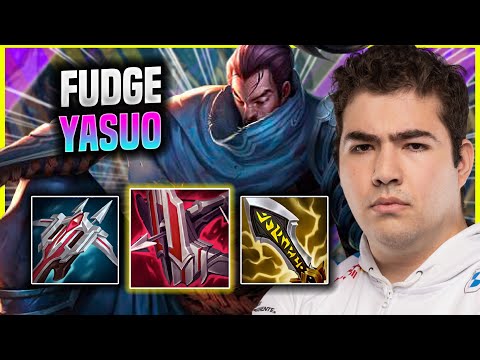 FUDGE IS A MONSTER WITH YASUO! - C9 Fudge Plays Yasuo Mid vs Lucian! | Preseason 2022