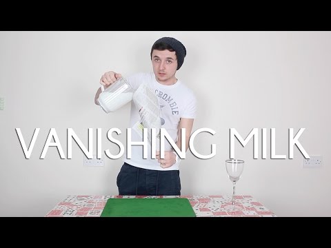 Vanishing Milk Magic Trick - Milk Jug/Pitcher Magic